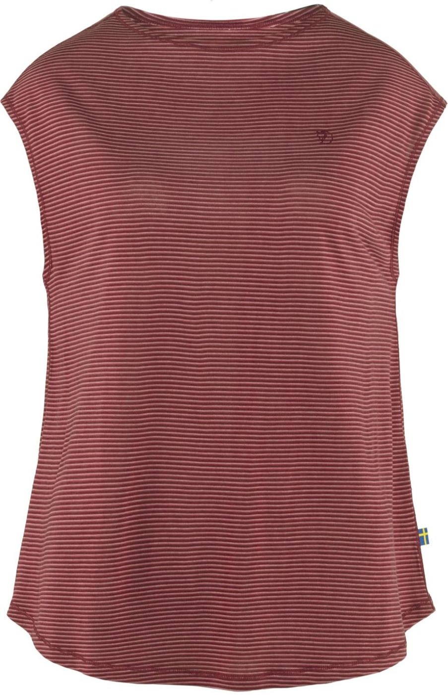 Women Fjällräven Sports Bras & Crop Tops | High Coast Cool T-Shirt Pomegranate Red