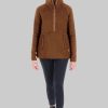 Women INDYEVA Fleece & Softs Shell | Pecora Pullover Sherpa Sweater