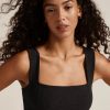 Women Beyond Yoga Sports Bras & Crop Tops | Spacedye Squared Bra Darkest Night