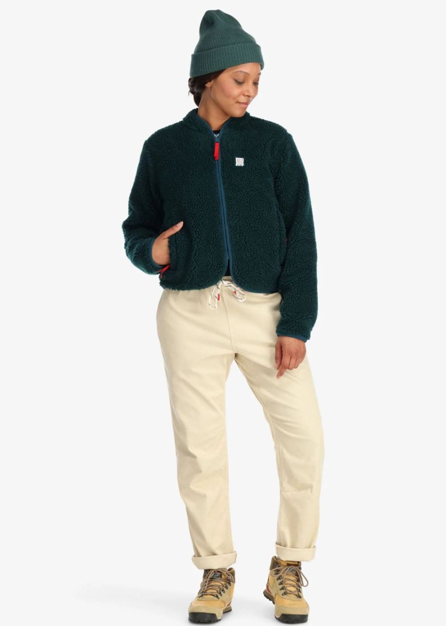 Women Topo Designs Fleece & Softs Shell | Sherpa Jacket