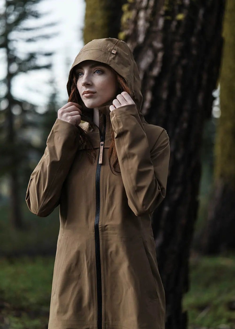 Women INDYEVA Rain Jackets & Shells | Tufan Ii 3 Layer Rain Jacket