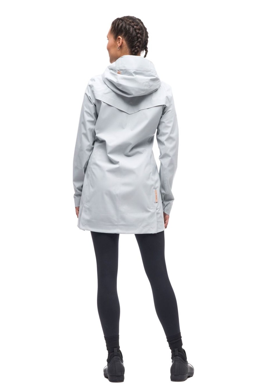 Women INDYEVA Rain Jackets & Shells | Kisa Ii Rain Jacket Willow