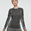 Women Kari Traa Baselayer Tops | Smekker Wool Long Sleeve Top-100% Merino Wool