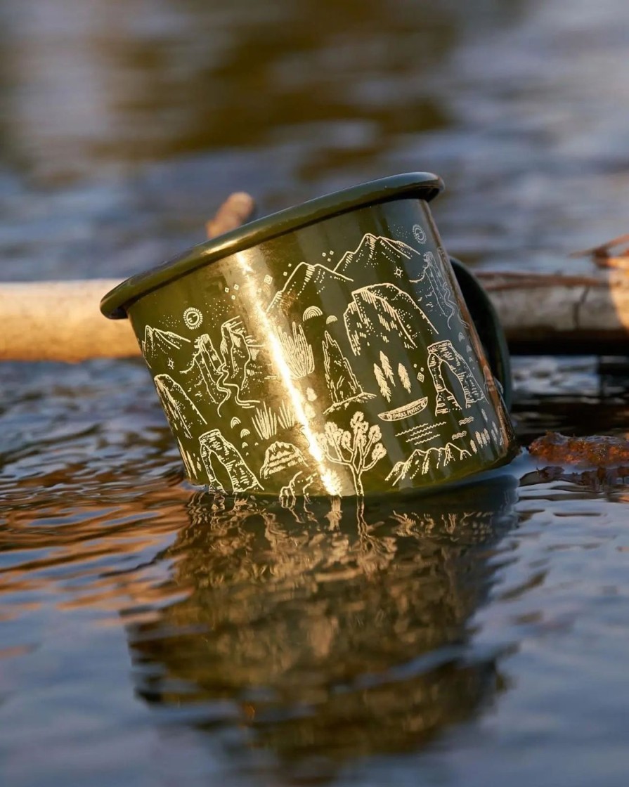 Gear & Wellness Parks Project | National Parks Iconic Enamel Mug