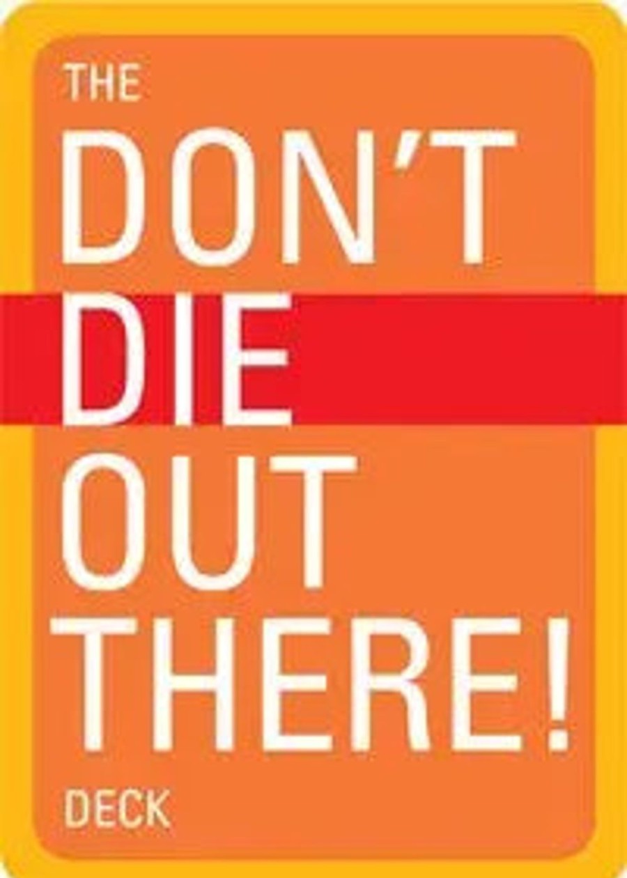 Gear & Wellness Mountaineers Books | Don'T Die Out There Card Deck