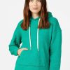 Women Outerknown Sweaters & Sweatshirts | Outerknown Women'S Hightide Hoodie Ultramarine Green