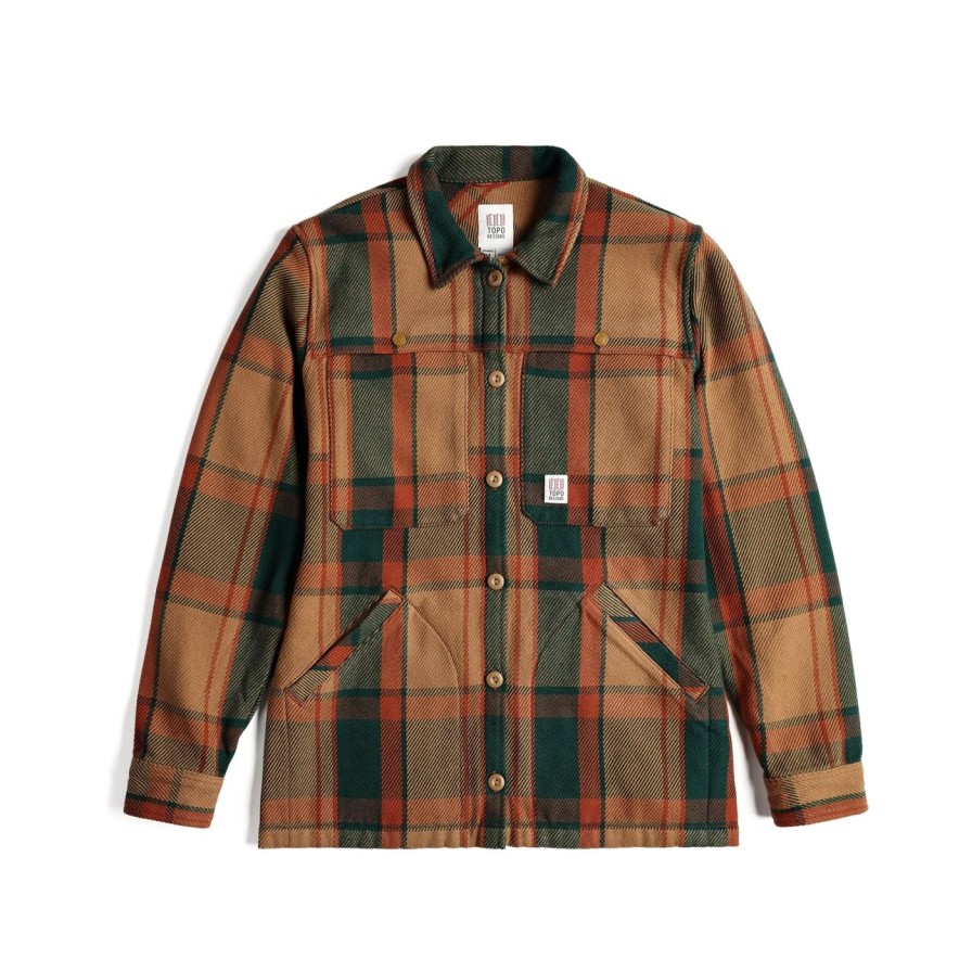 Women Topo Designs Long Sleeve Shirts | Mountain Shirt Jacket-Fall '23