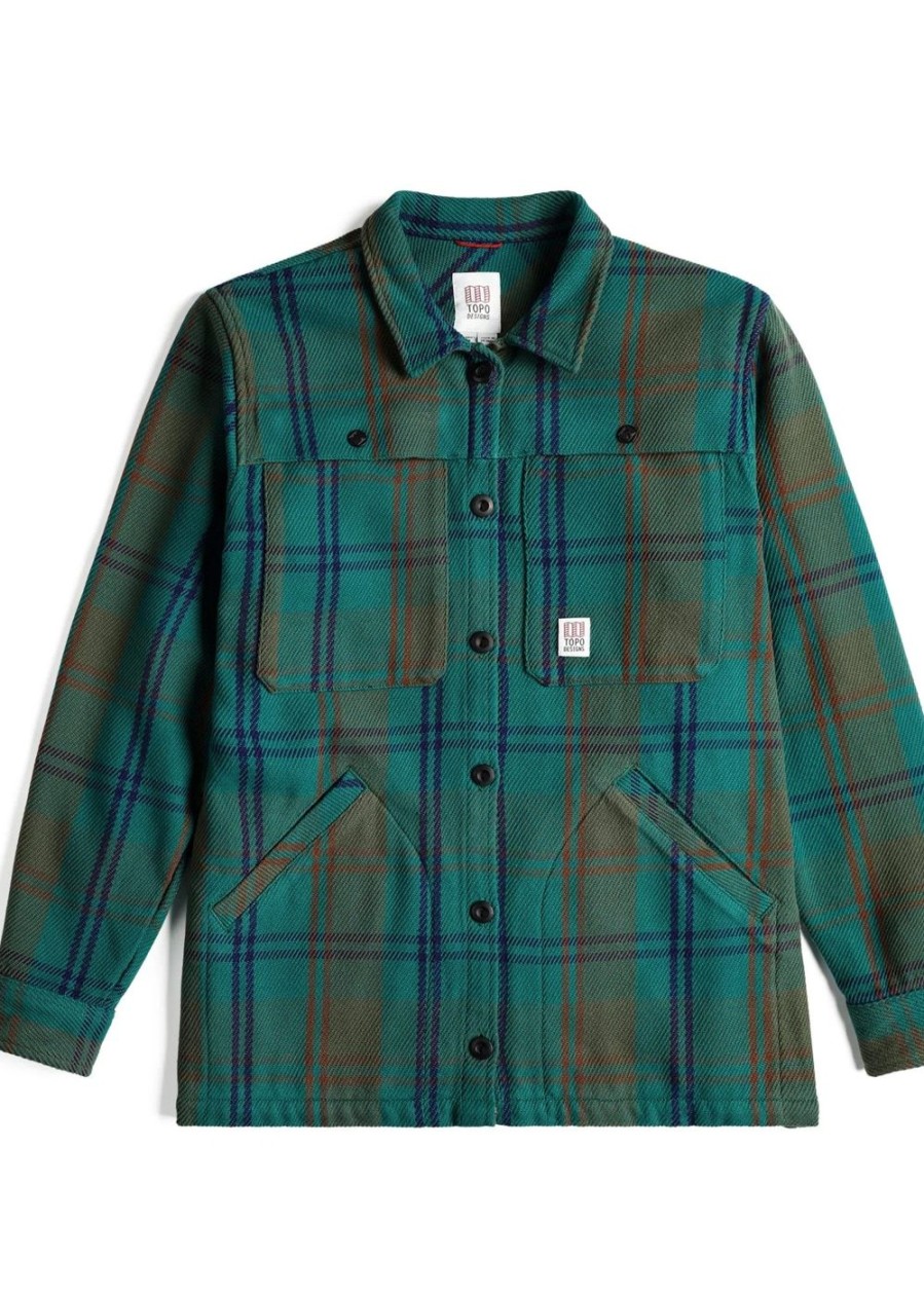 Women Topo Designs Long Sleeve Shirts | Mountain Shirt Jacket-Fall '23