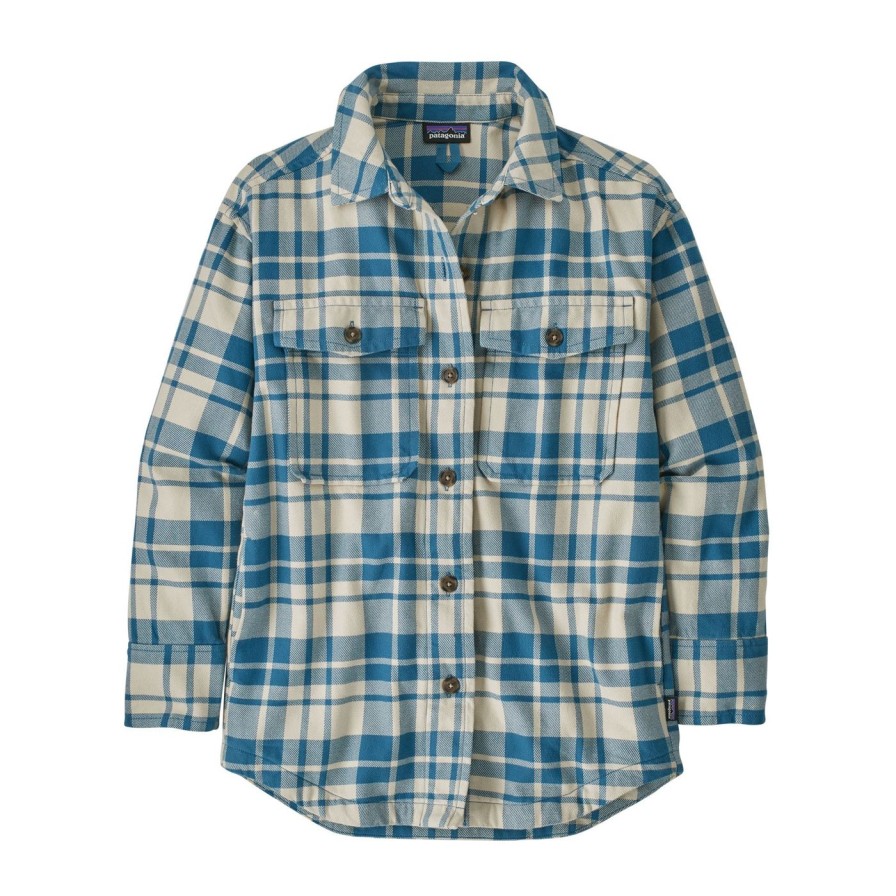 Women Patagonia Flannels & Shackets | Heavyweight Fjord Flannel Overshirt