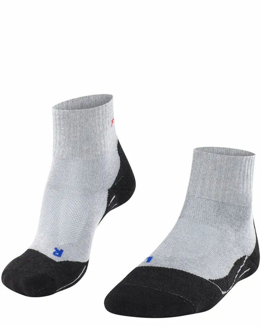 Women FALKE | Falke Tk2 Short Trekking Sock Cool Light Grey