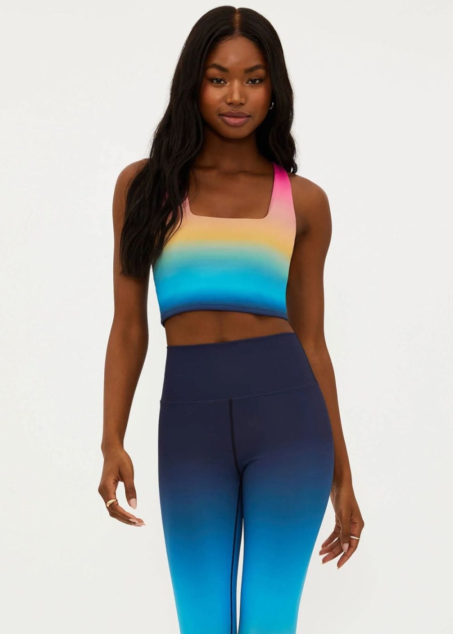 Women Beach Riot Sports Bras & Crop Tops | Katya Top In Ocean Sunset