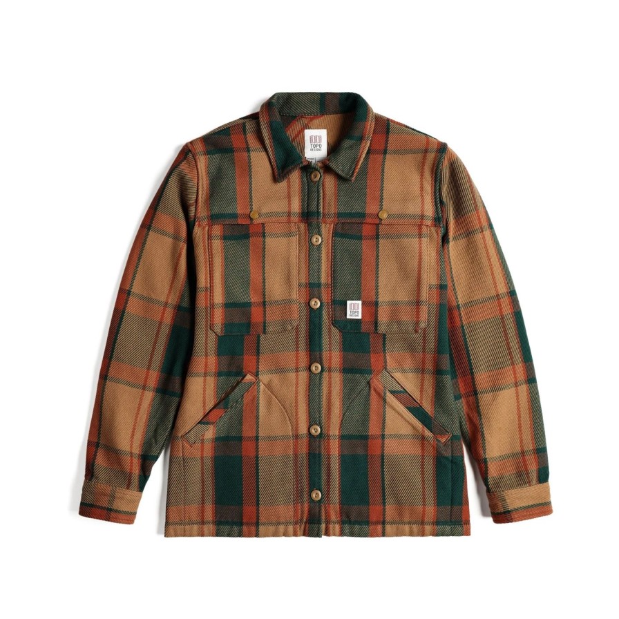 Women Topo Designs Shackets & Overshirts | Mountain Shirt Jacket-Fall '23