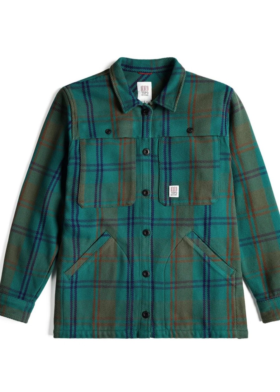 Women Topo Designs Shackets & Overshirts | Mountain Shirt Jacket-Fall '23