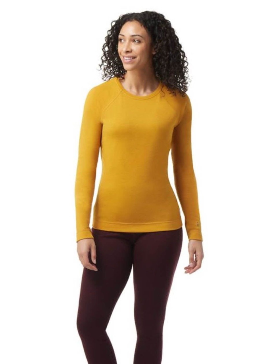 Women Smartwool Baselayer Tops | Women'S Classic Thermal Merino Base Layer Crew