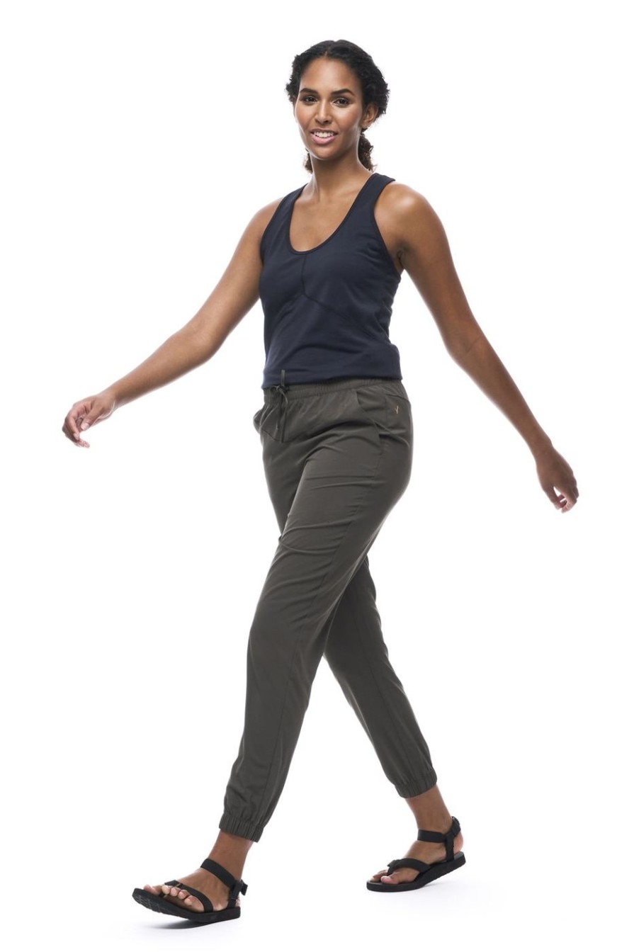 Women INDYEVA Hiking Pants & Tights | Lastik Jogger Pants Night Owl