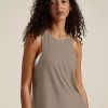 Women Beyond Yoga T- Shirts & Tank Tops | Featherweight Rebalance Tank Birch Heather