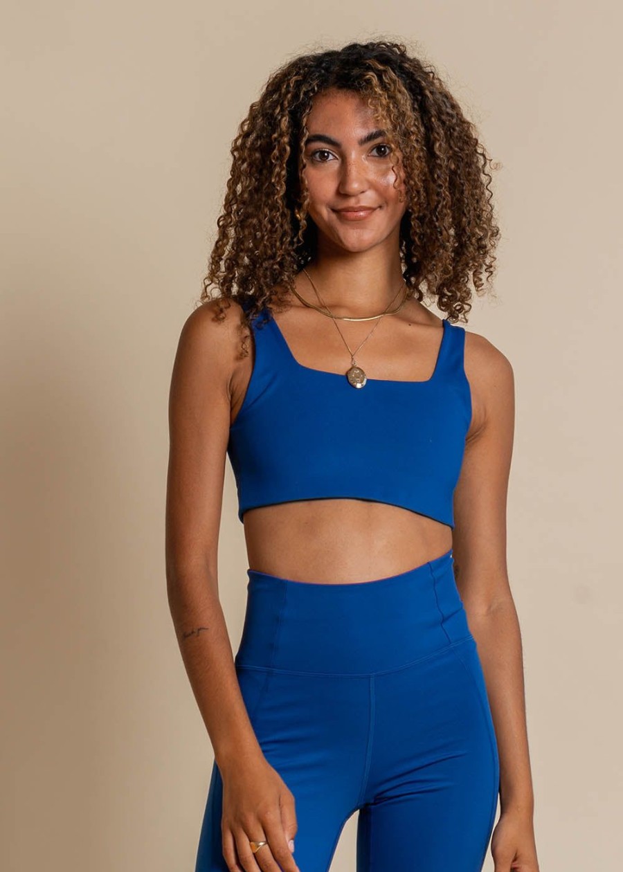 Women Girlfriend Collective Sports Bras & Crop Tops | Tommy Bra Sodalite