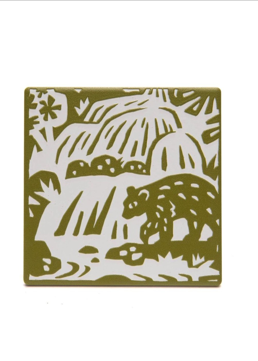 Gear & Wellness Parks Project | National Park Woodcut 4 Pack Ceramic Coasters