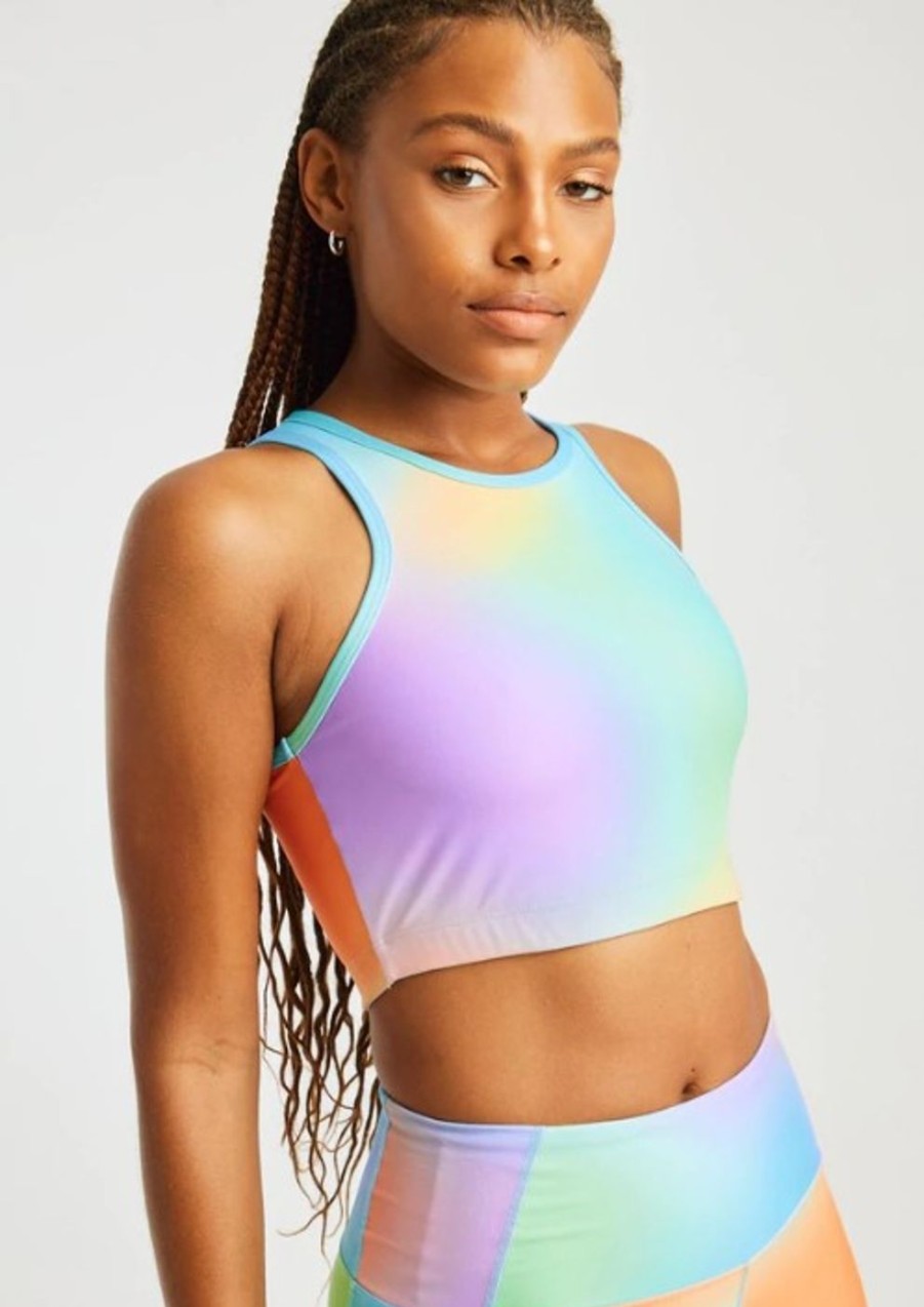 Women YEAR OF OURS Sports Bras & Crop Tops | Claudia Bra Airbrush