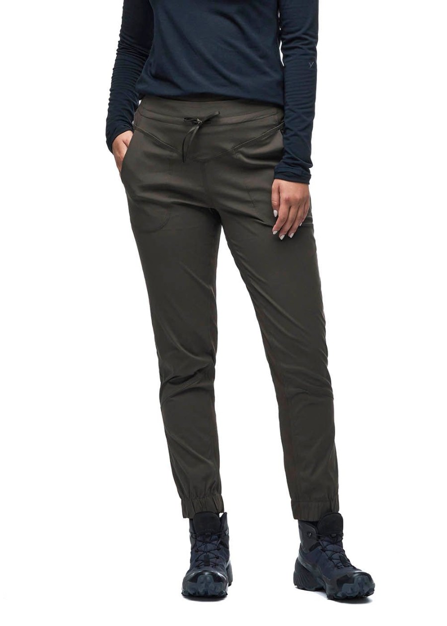 Women INDYEVA Hiking Pants & Tights | Gamba High Waist Pants Mocha