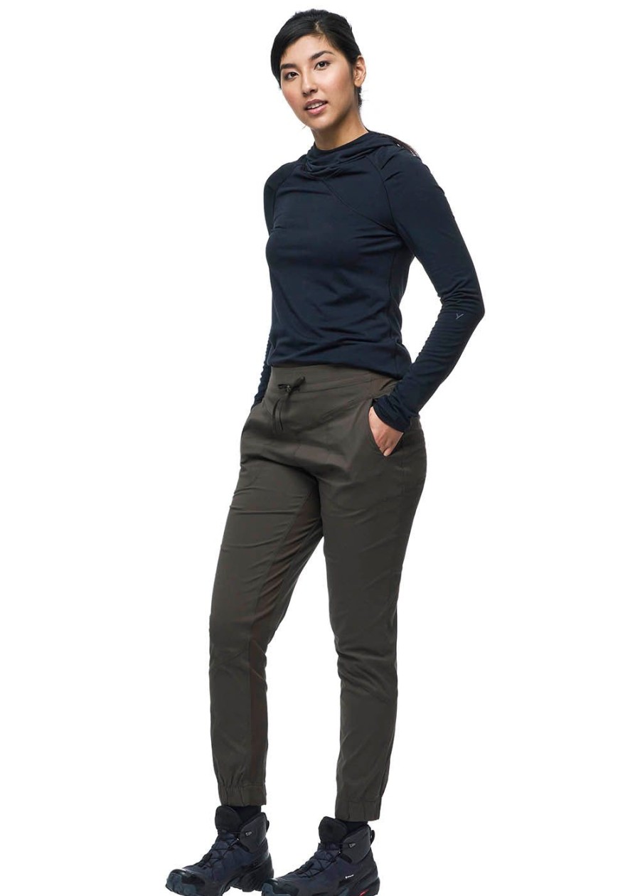 Women INDYEVA Hiking Pants & Tights | Gamba High Waist Pants Mocha