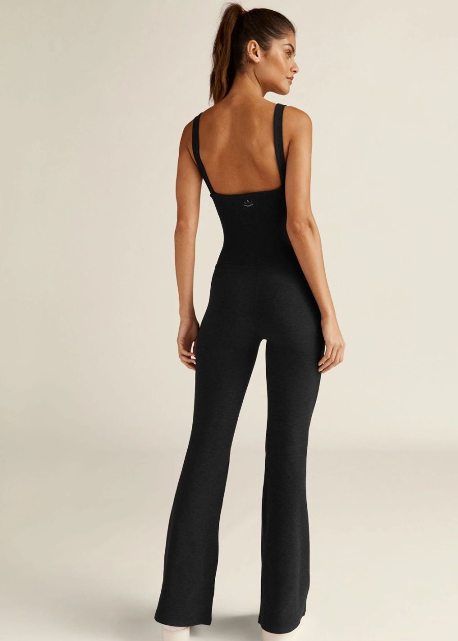 Women Beyond Yoga Pants | Spacedye Hit The Scene Jumpsuit Darkest Night