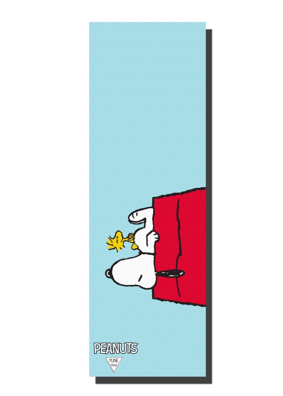 Gear & Wellness Yune Yoga | Ascend Yoga Mat Peanuts Snoopy House Mat