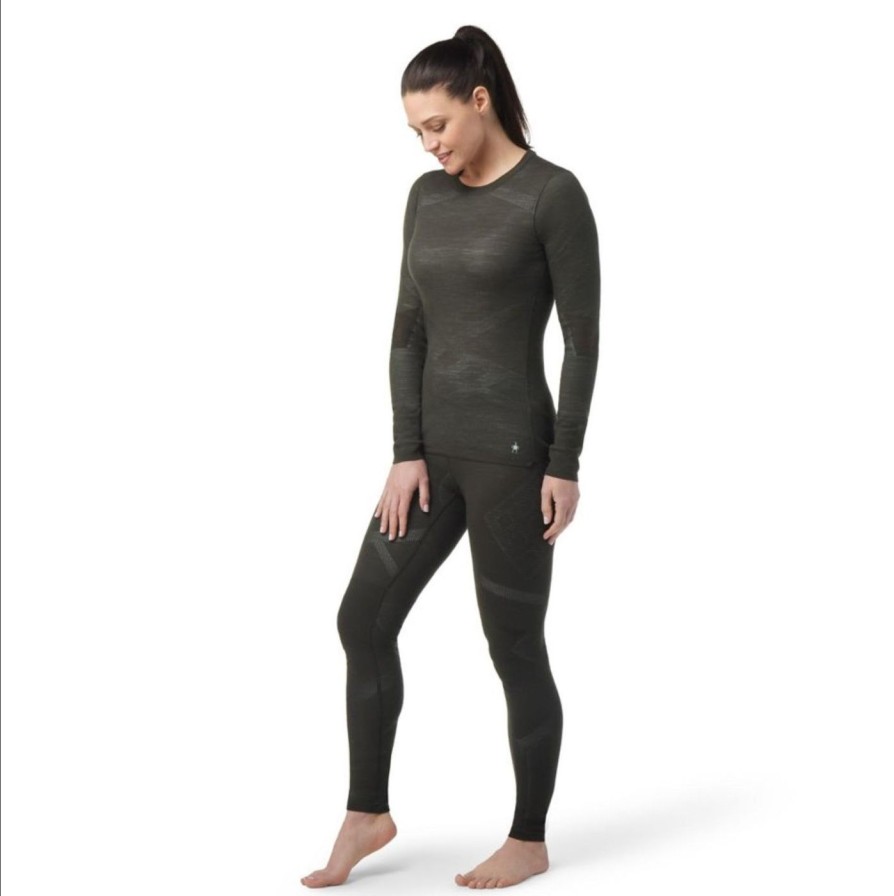 Women Smartwool Baselayer Tops | Women'S Intraknit Thermal Merino Base Layer Crew