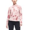 Women INDYEVA Long Sleeve Shirts | Baris Long Sleeve Mockneck Antique Rose Tie Dye