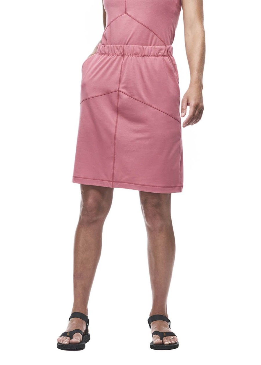 Women INDYEVA Shorts & Skirts | Frio Jersey Drirelease Skirt Peony