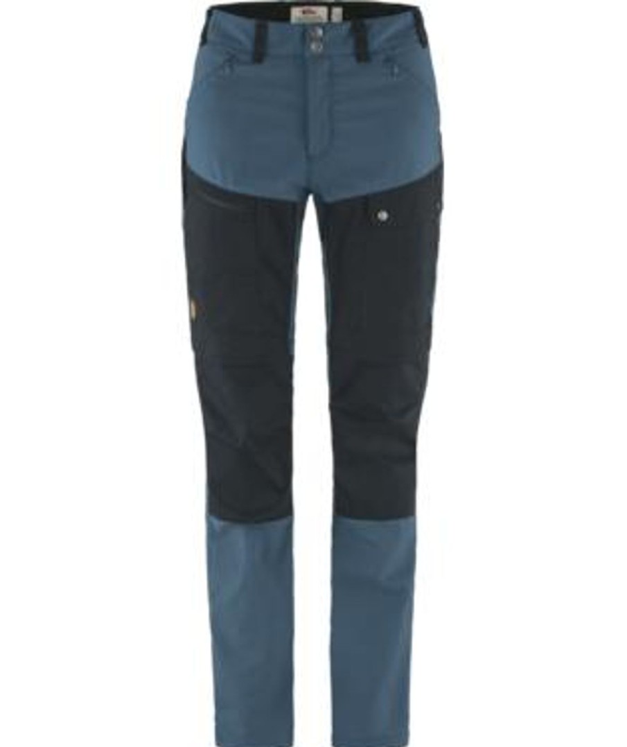 Women Fjällräven Hiking Pants & Tights | Abisko Midsummer Trousers Indigo Blue- Dark Navy