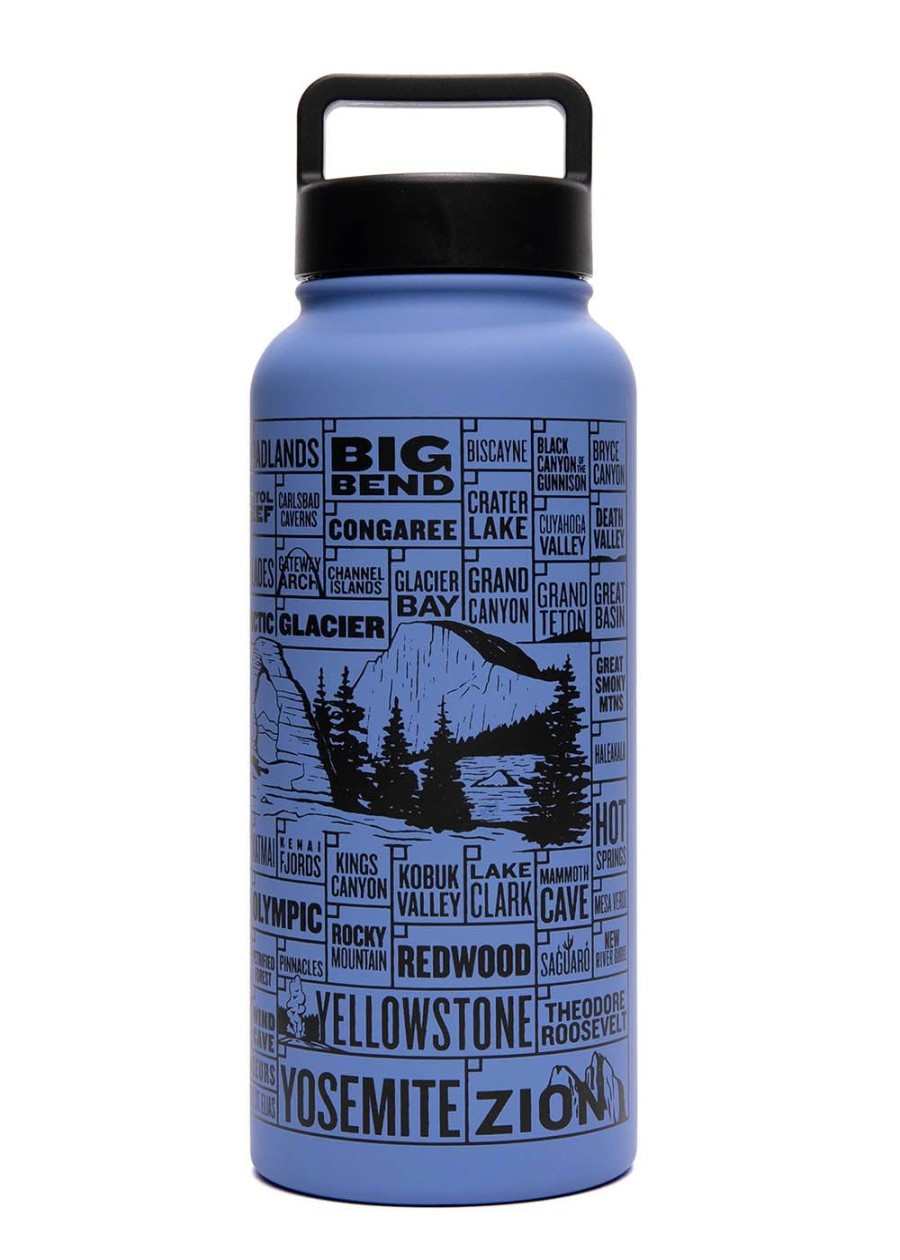 Gear & Wellness Parks Project | National Parks Of The Usa Checklist Insulated Water Bottle