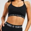 Women YEAR OF OURS Sports Bras & Crop Tops | Logo Bralette Black