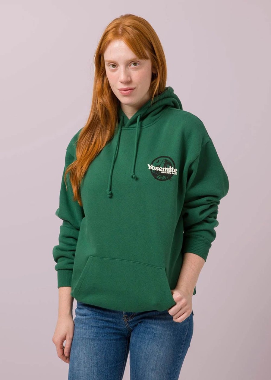 Women Parks Project Sweaters & Sweatshirts | Yosemite Puff Print Hoodie Green