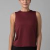 Women Prana T- Shirts & Tank Tops | Alpenglow Tank Maroon