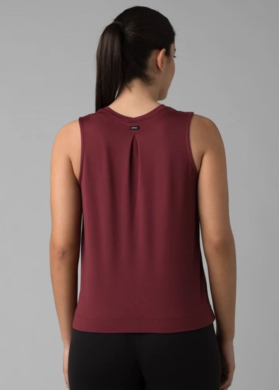 Women Prana T- Shirts & Tank Tops | Alpenglow Tank Maroon