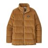 Women Patagonia Down & Insulated | Women'S Cord Fjord Coat Nest Brown