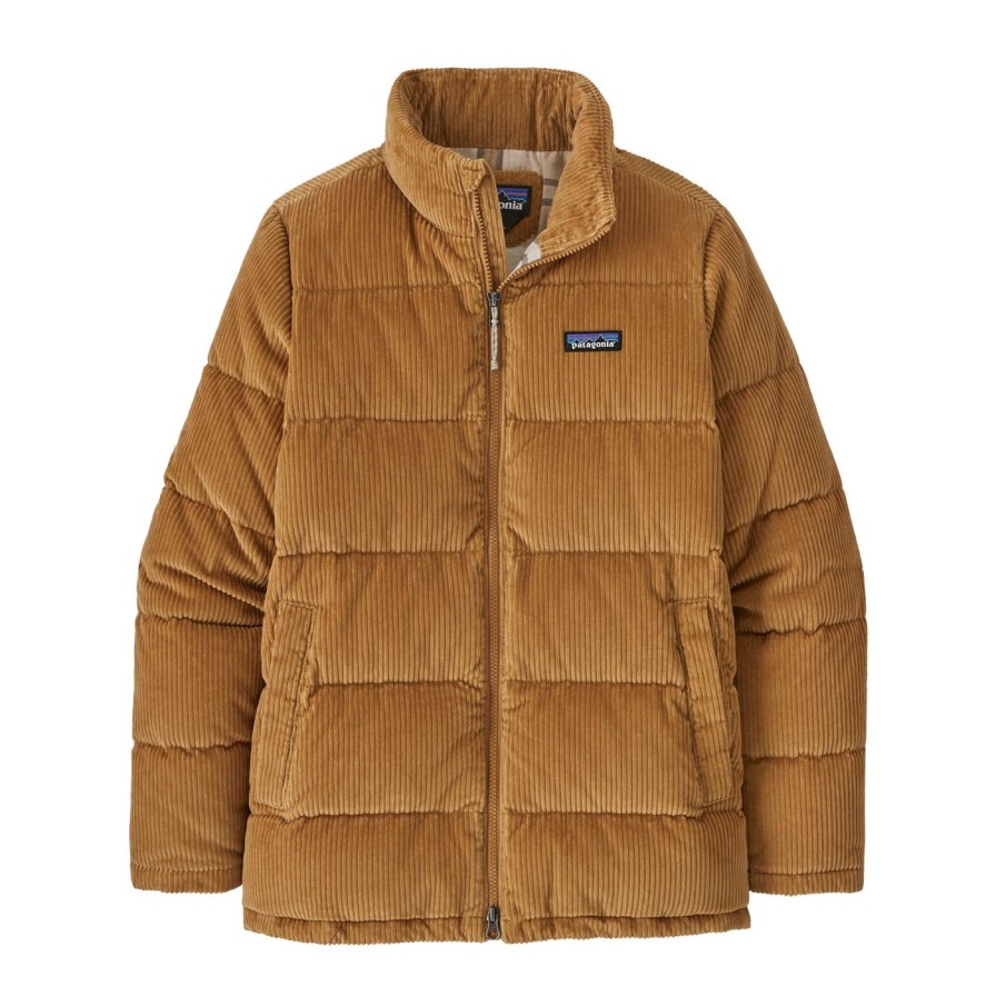 Women Patagonia Down & Insulated | Women'S Cord Fjord Coat Nest Brown