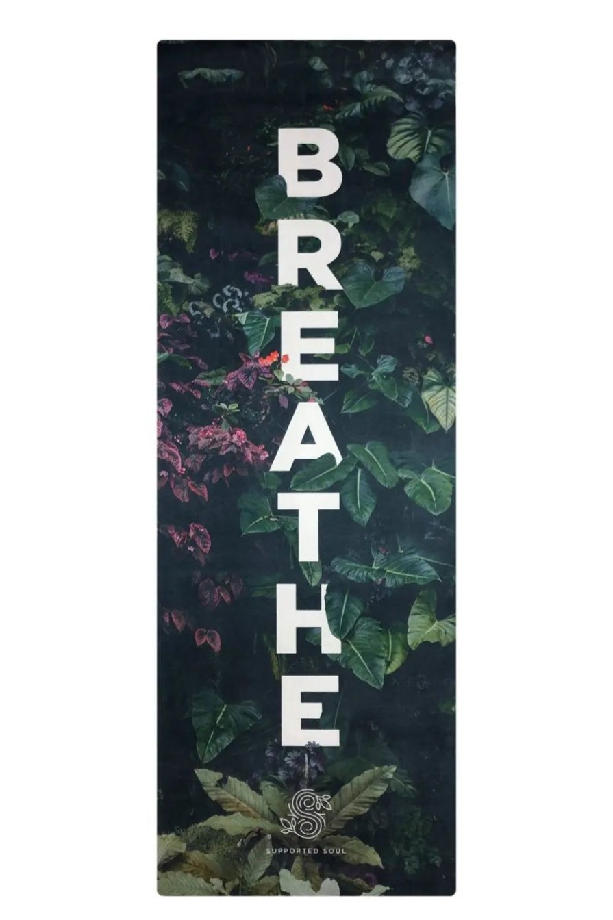 Gear & Wellness Supported Soul | Supreme All-In-One Yoga Mat-Tropical Breathe