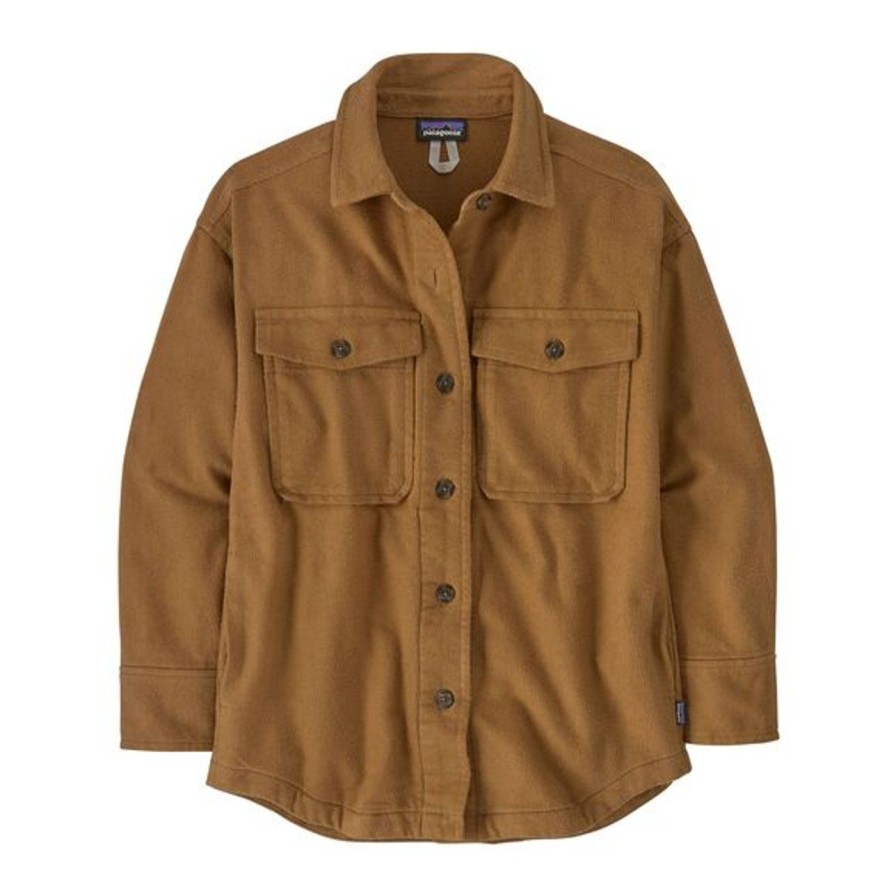 Women Patagonia Shackets & Overshirts | Heavyweight Fjord Flannel Overshirt