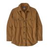 Women Patagonia Long Sleeve Shirts | Heavyweight Fjord Flannel Overshirt