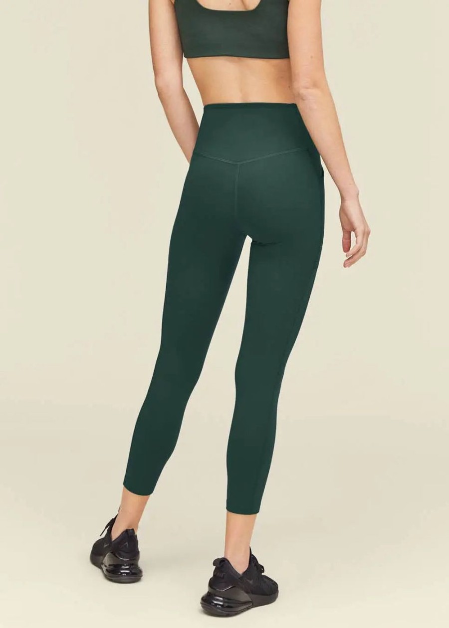 Women Girlfriend Collective Leggings | Girlfriend Collective High-Rise Pocket Legging Moss