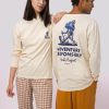 Women Parks Project Long Sleeve Shirts | Adventure Responsibly Long Sleeve Tee Natural