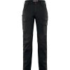 Women Fjällräven Hiking Pants & Tights | Vidda Pro Ventilated Trs Women'S Reg Black