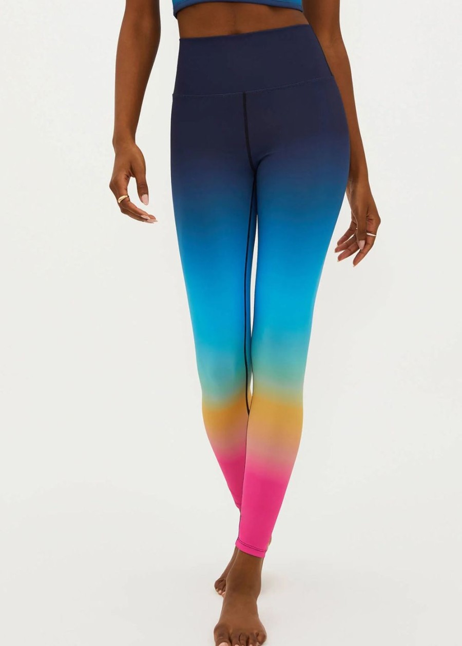 Women Beach Riot Leggings | Piper Leggings Ocean Sunset