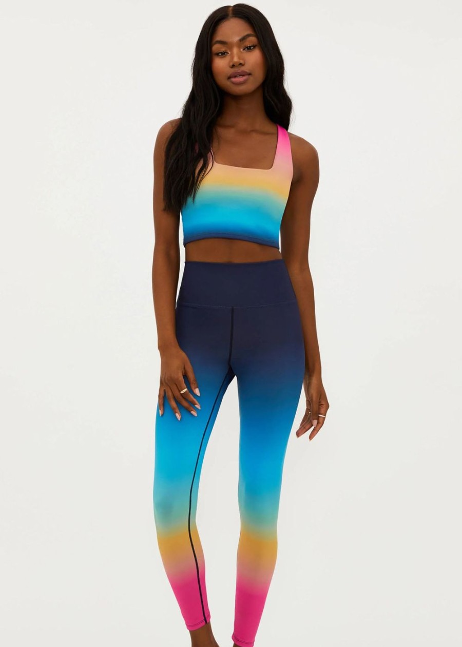 Women Beach Riot Leggings | Piper Leggings Ocean Sunset