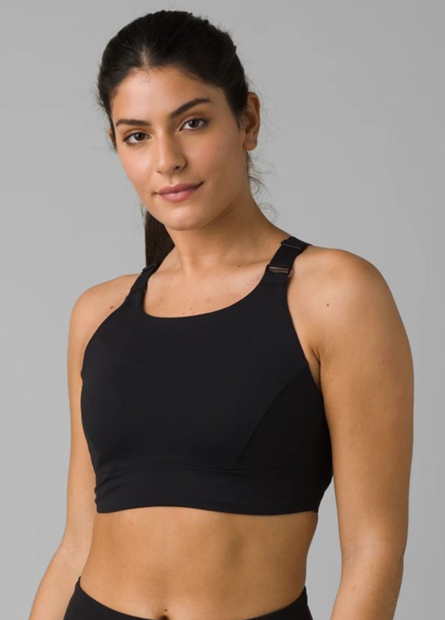 Women Prana Sports Bras & Crop Tops | Everyday Support Sports Bra Black