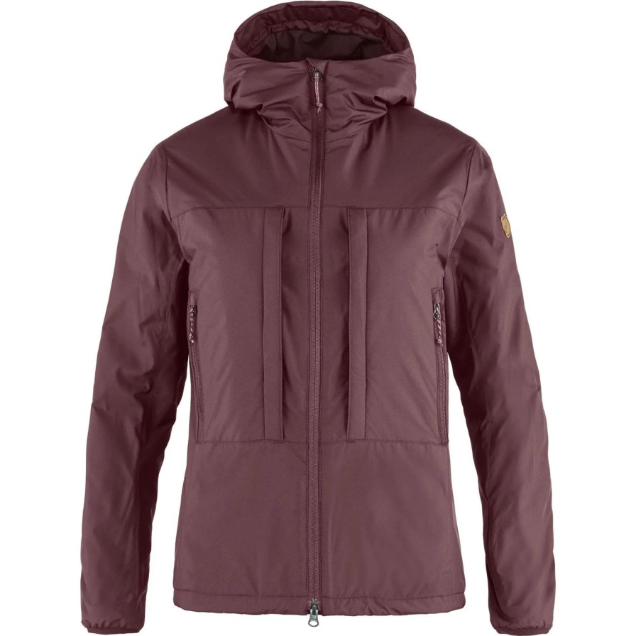 Women Fjällräven Down & Insulated | Keb Wool Padded Jacket Womens Port