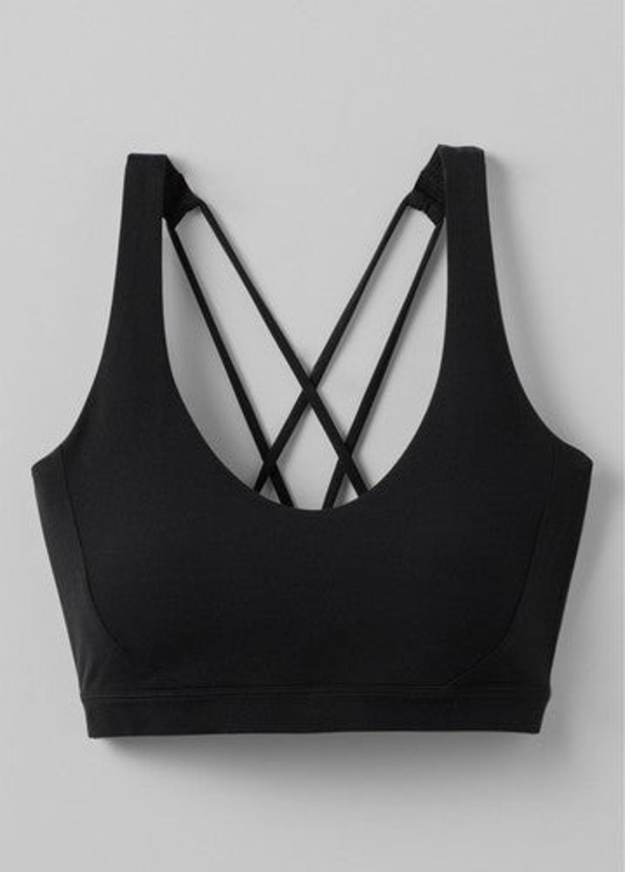 Women Prana Sports Bras & Crop Tops | Everyday Bra Black