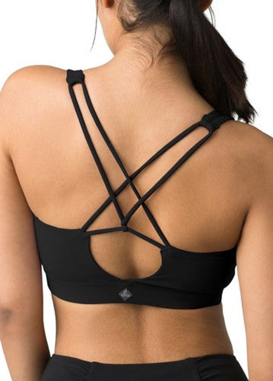 Women Prana Sports Bras & Crop Tops | Everyday Bra Black